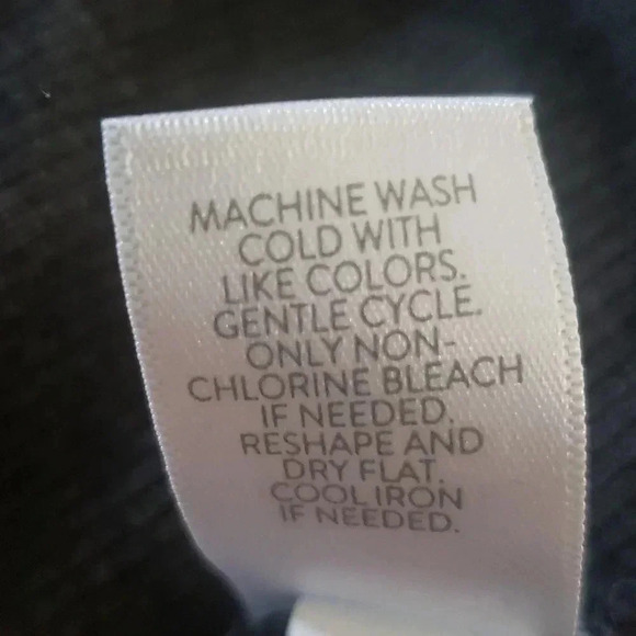 Knit Wrap Dress Gray Minimalist Career Office Slip-On Pockets Soft Stretch Midi - Picture 9 of 10